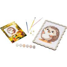Картина по номерам PUZZLEOK Ёжик 29 х 21 см (Puz-22947)