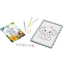Картина по номерам PUZZLEOK Слоник 29 х 21 см (Puz-22949)