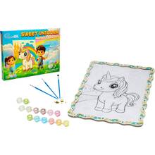 Картина по номерам PUZZLEOK Милый Единорог А3 (Puz-22950)