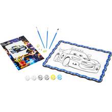 Картина по номерам PUZZLEOK Полицейская машинка А4 (Puz-22952)