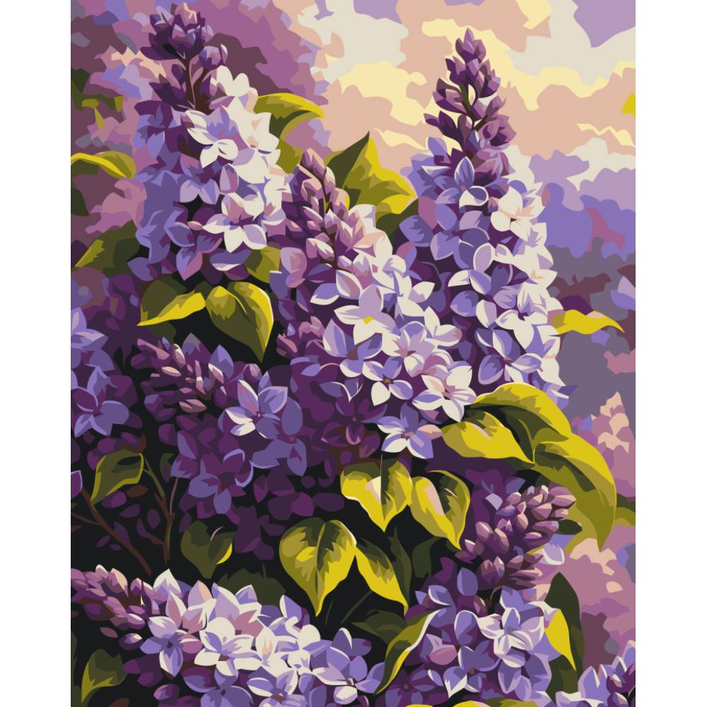 Картина по номерам ARTCRAFT Сиреневая нежность 40х50 см (13167-AC)