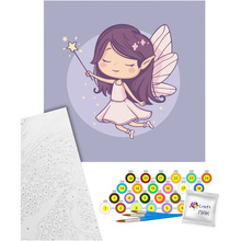 Картина за номерами ARTCRAFT Фея Еллі та чарівна паличка 30х30 см (15650-AC)