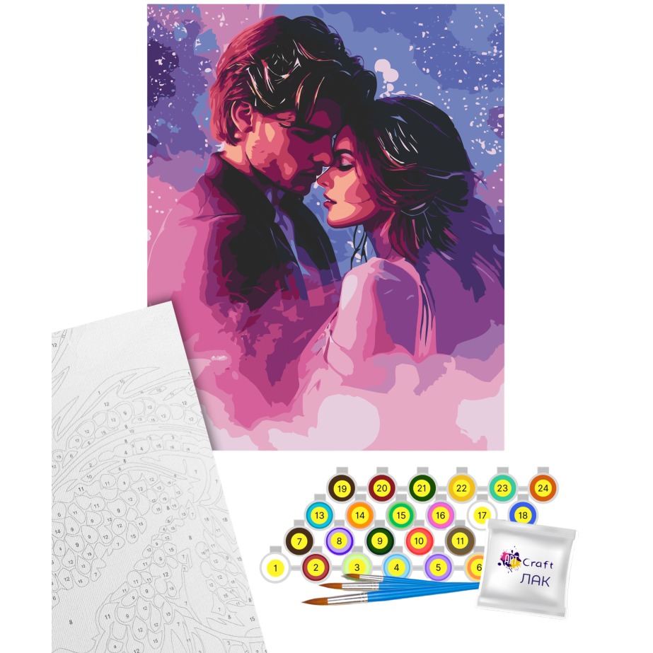 Картина по номерам ARTCRAFT Вечная любовь 40 х 50 см (10179-AC) Сюжет  романтика, любовь