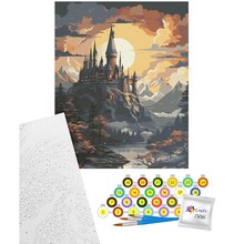 Картина по номерам ARTCRAFT Школа волшебства и чародейства 40 х 50 см (11074-AC)