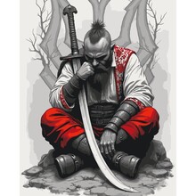 Картина по номерам ARTCRAFT Казак с саблей 40 х 50 см (10178-AC)