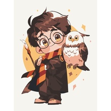 Картина за номерами ARTCRAFT Гаррі та Гедвіга 30 х 40 см (15594-AC)