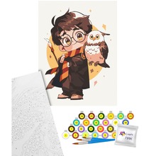 Картина за номерами ARTCRAFT Гаррі та Гедвіга 30 х 40 см (15594-AC)