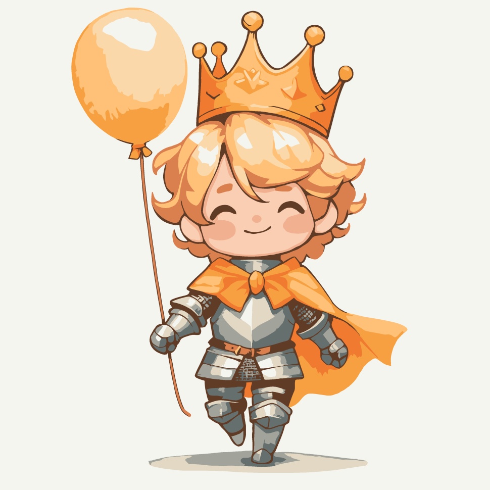 Картина по номерам ARTCRAFT Маленький рыцарь 30 х 30 см (15603-AC)