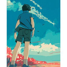 Картина за номерами ARTCRAFT Думками у небі 40 x 50 см (10216-AC)