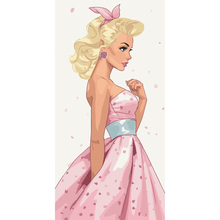 Картина за номерами ARTCRAFT Жіноча ніжність 40*80 см (10119-AC)