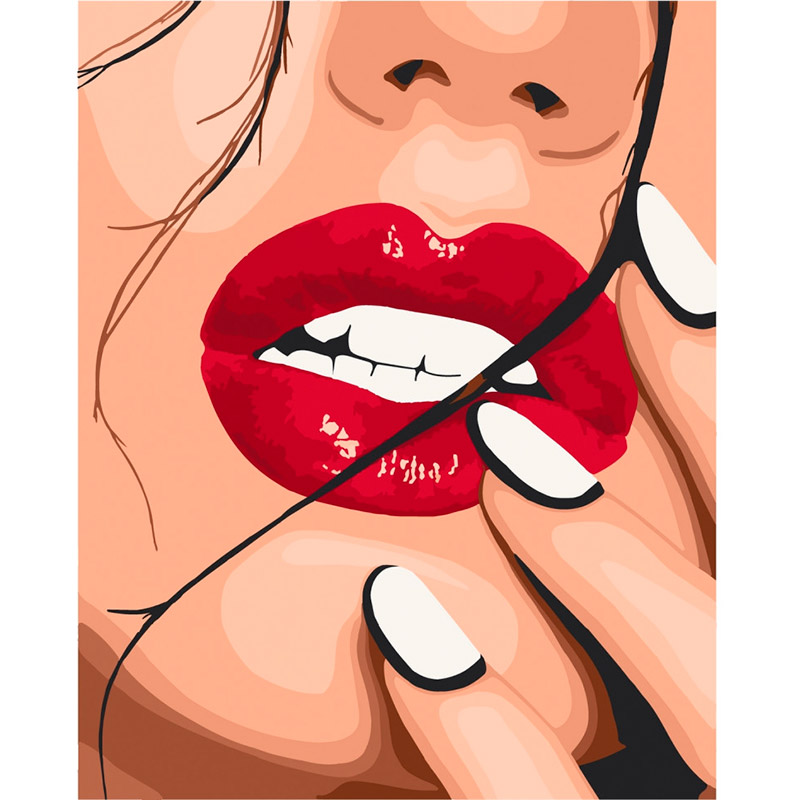 Картина по номерам ARTCRAFTЧувственное дыхание 40х50 см (10311-AC)