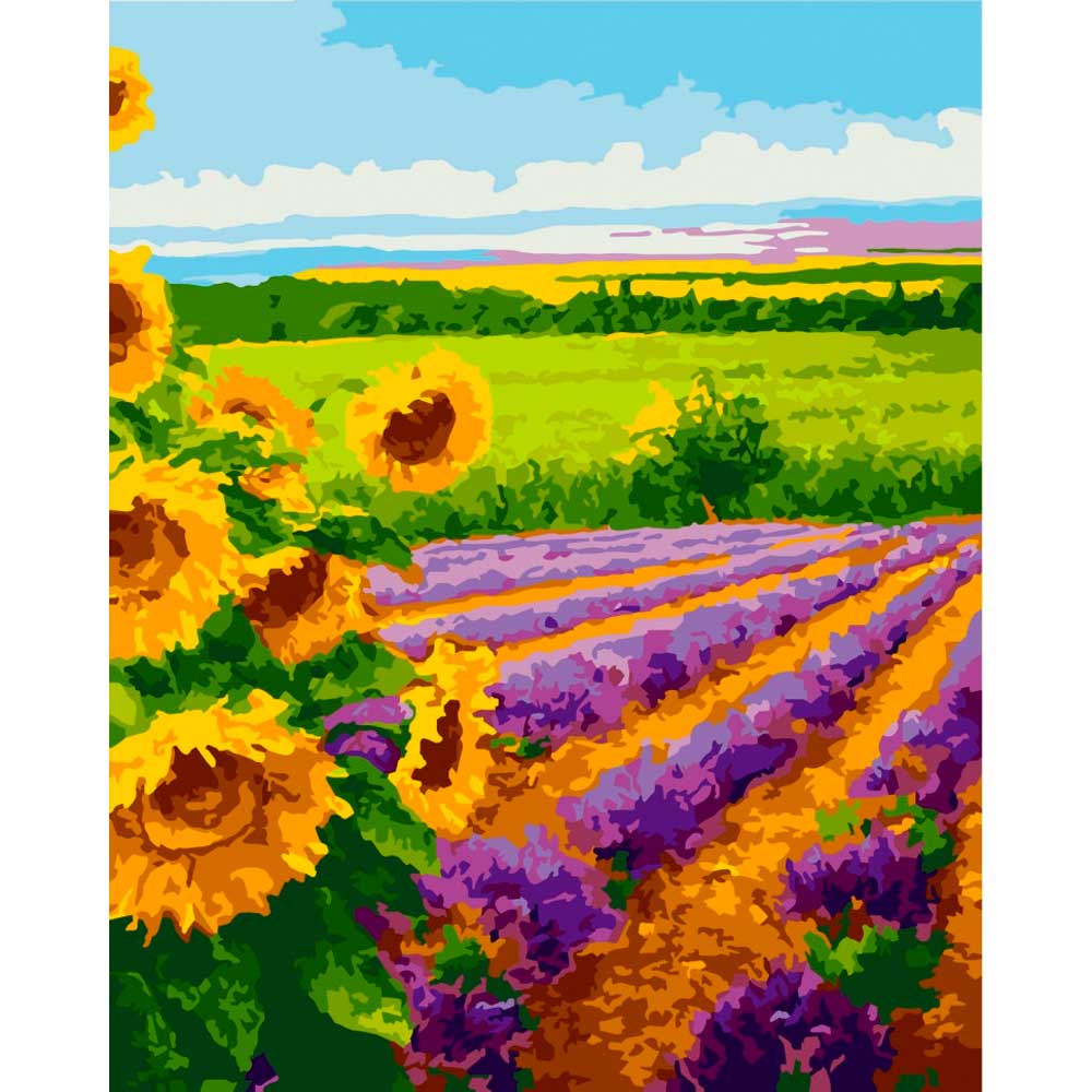 Картина по номерам ARTCRAFT Бесконечные просторы 40 х 50 см (10589-AC)