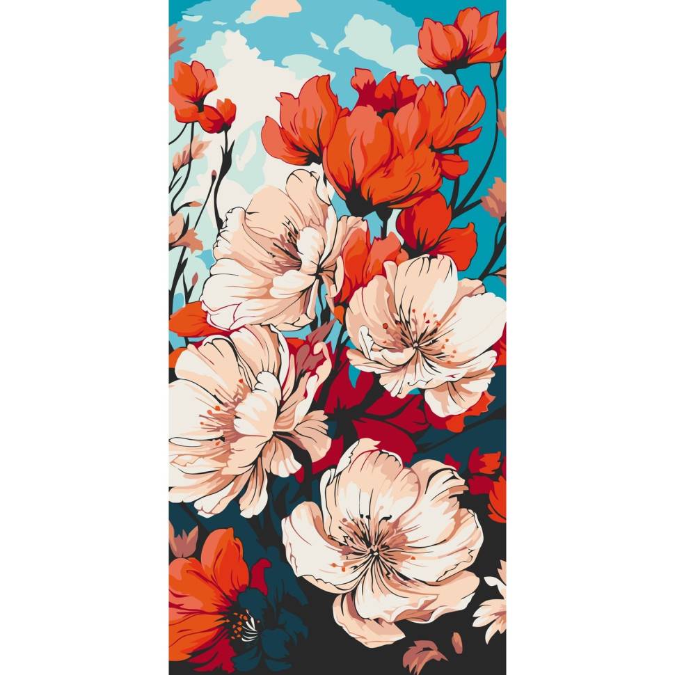 Картина за номерами ARTCRAFT Весняний колір 40х80 см (13071-AC)