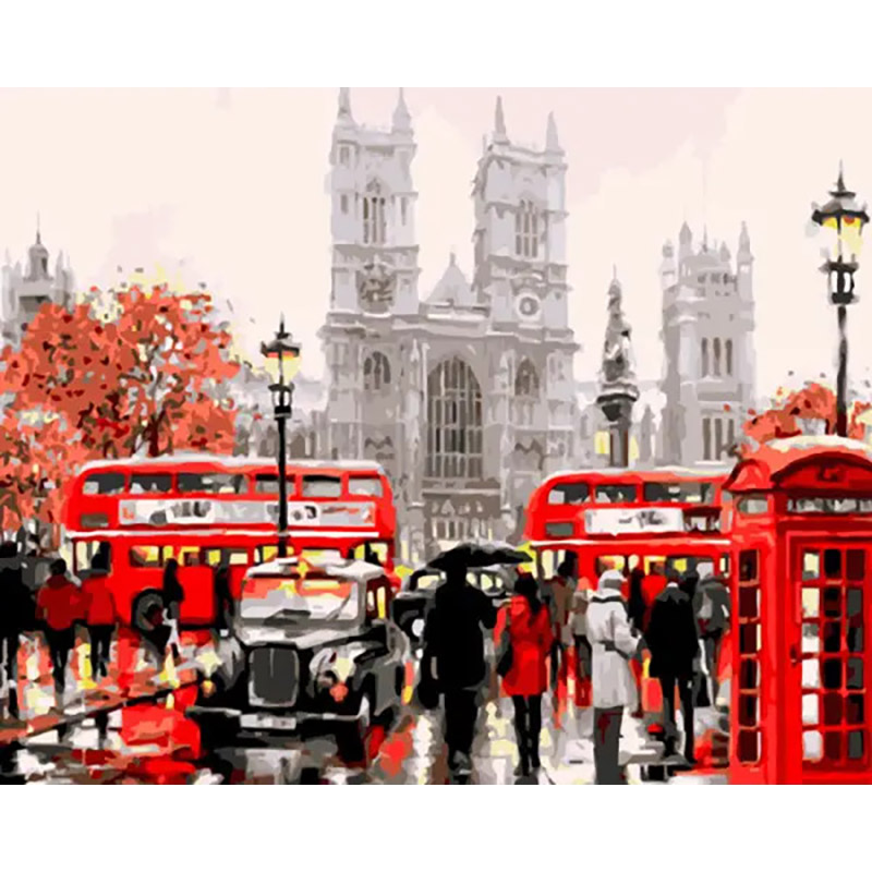 Картина по номерам ARTCRAFT Осенний Лондон 40х50 см (11679-AC)