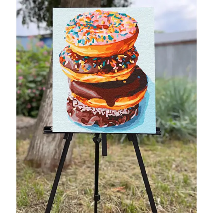 Картина за номерами ARTCRAFT Пончики 40х50 см (12017-AC) Розмір картини 40 х 50