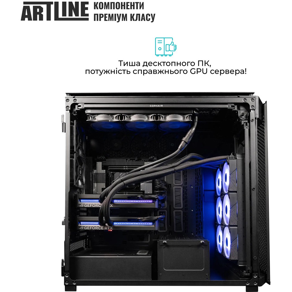 Сервер ARTLINE Business T90 (T90v02) Серія процесора AMD Ryzen Threadripper PRO