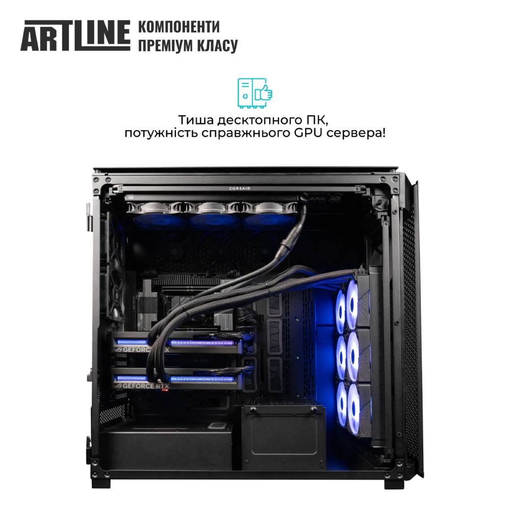 Сервер ARTLINE Business T91 (T91v03) Серія процесора AMD Ryzen Threadripper PRO
