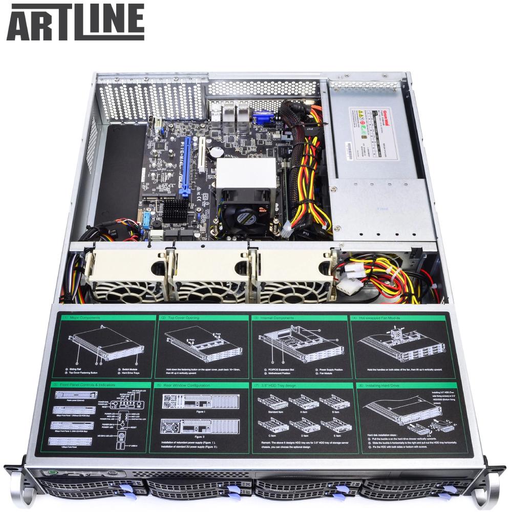 Сервер ARTLINE Business R37 (R37v17) Модель процесора E-2388G