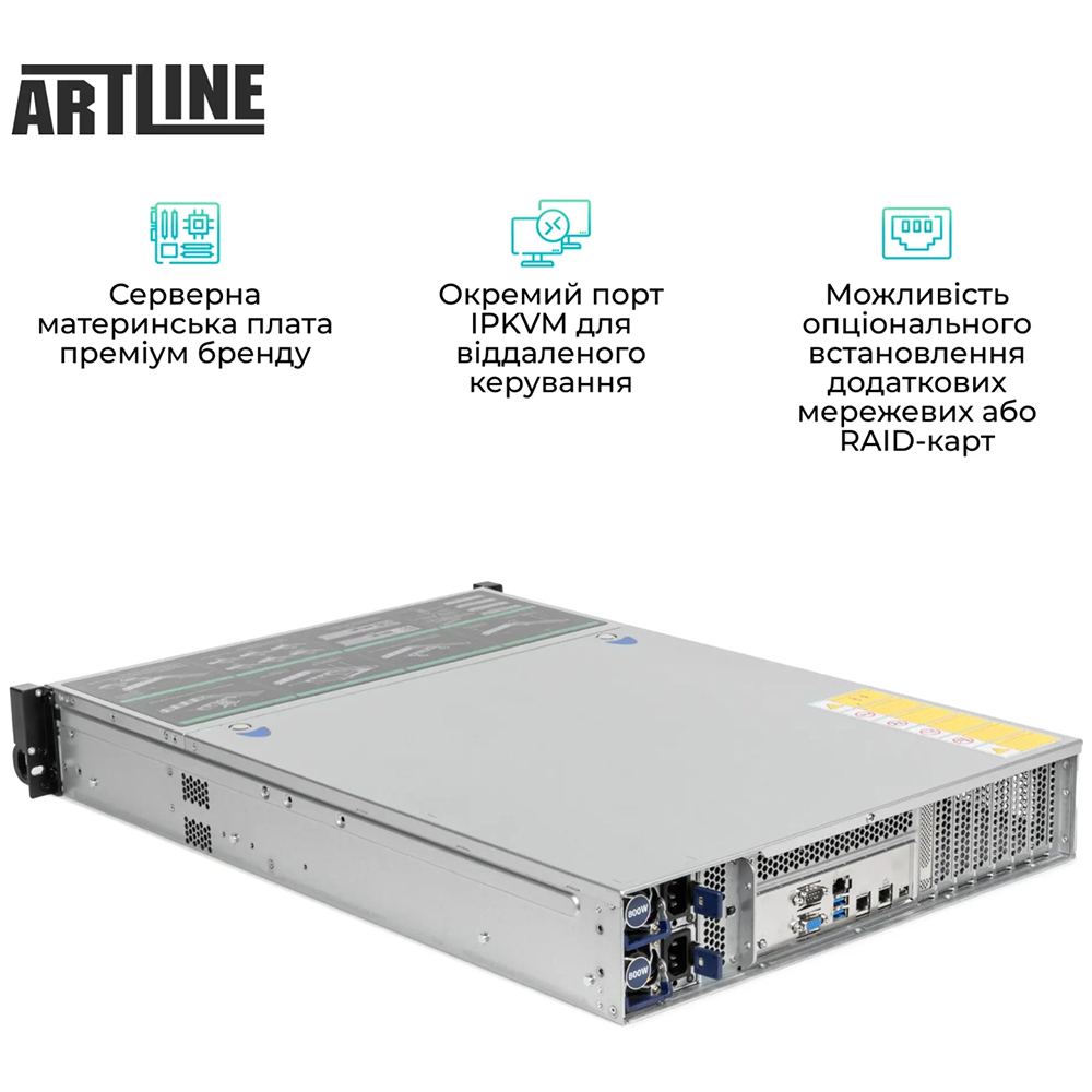 Сервер ARTLINE Business R55 (R55v02) Модель процесора 4545P