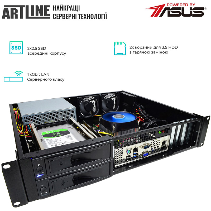 Сервер ARTLINE Business R19 (R19v20) Количество ядер 8