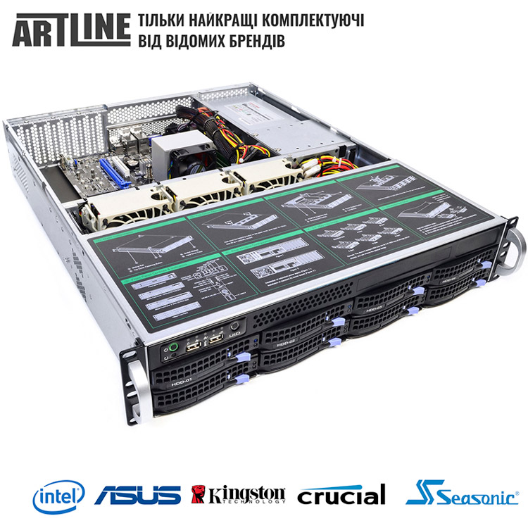 Покупка Сервер ARTLINE Business R37 (R37v16)