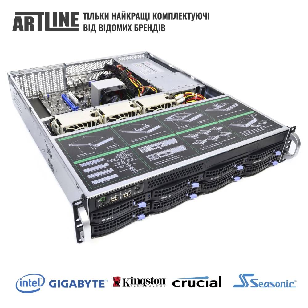 В інтернет магазині Сервер ARTLINE Business R38 (R38v22)