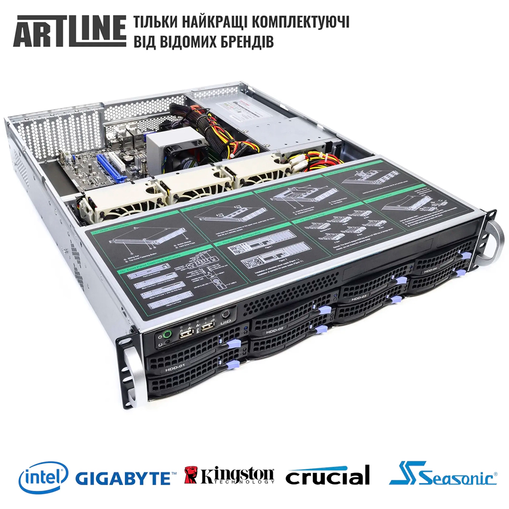 В інтернет магазині Сервер ARTLINE Business R38 (R38v33)