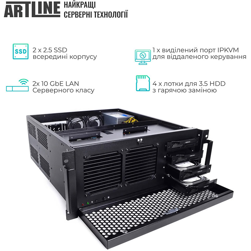 Фото Сервер ARTLINE Business R63 (R63v14)