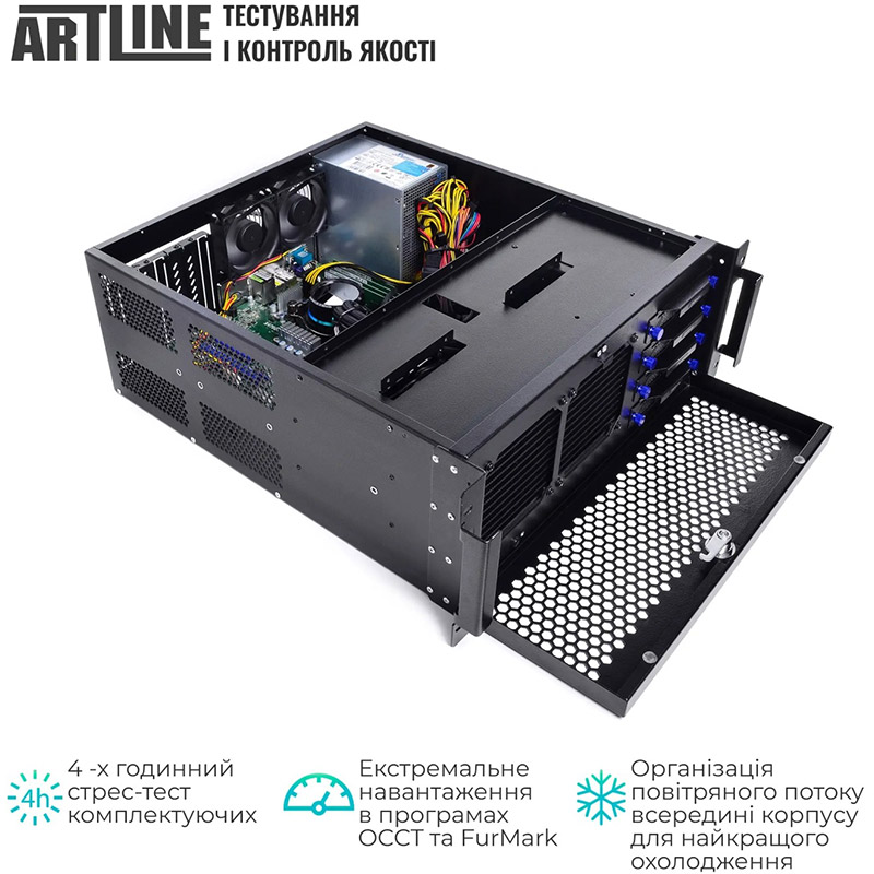 Сервер ARTLINE Business R63 (R63v15) Модель процессора 7663