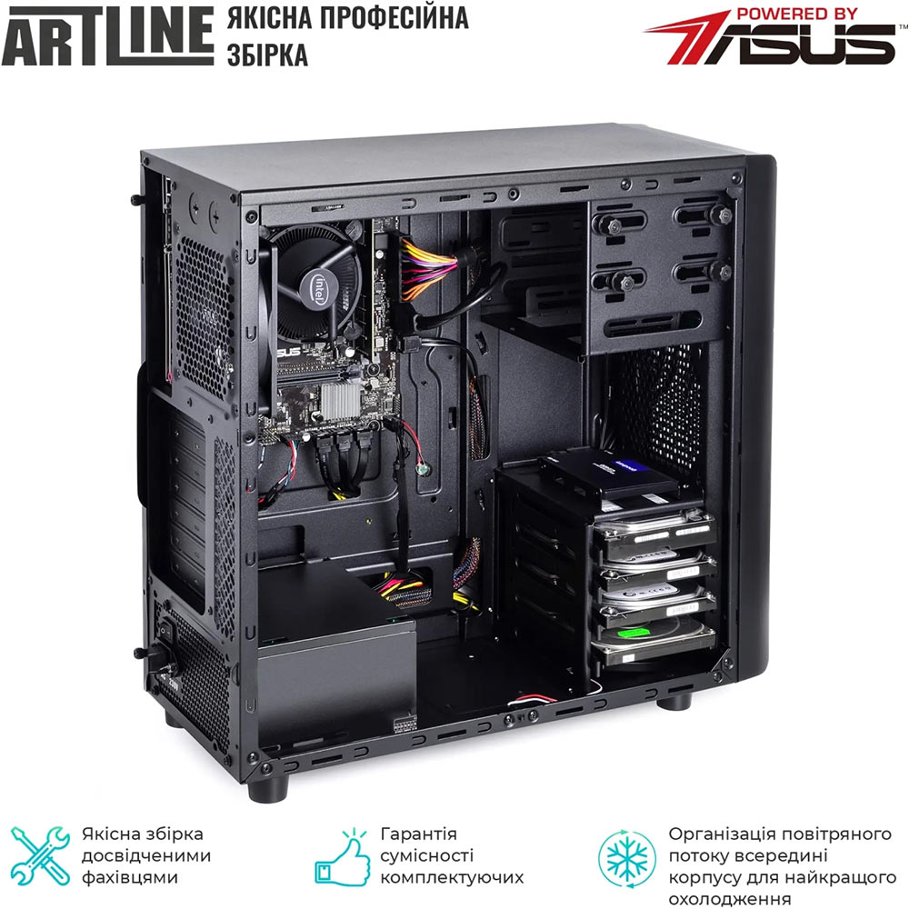 Сервер ARTLINE Business T34 (T34v20) Кількість ядер 8