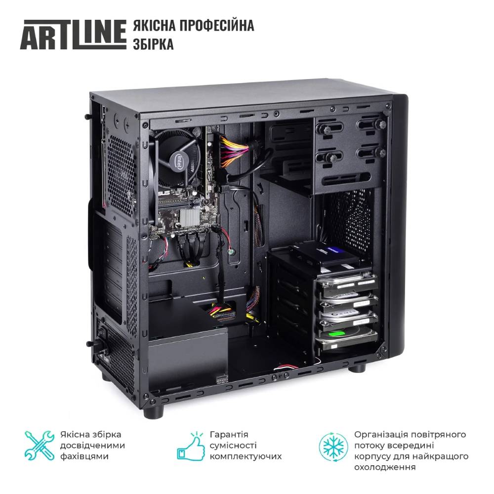 Зовнішній вигляд Сервер ARTLINE Business T36 (T36v15)