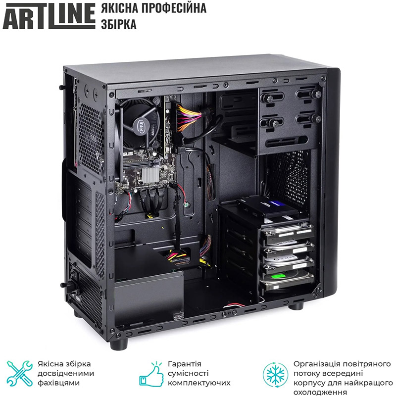 Сервер ARTLINE Business T36 (T36v37) Кількість ядер 12