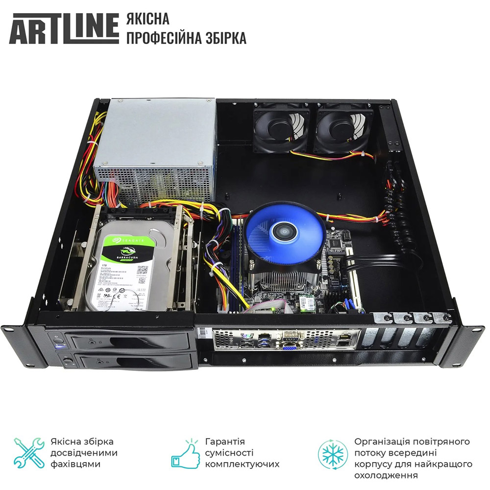 Сервер ARTLINE Business R35 (R35v53) Количество ядер 6