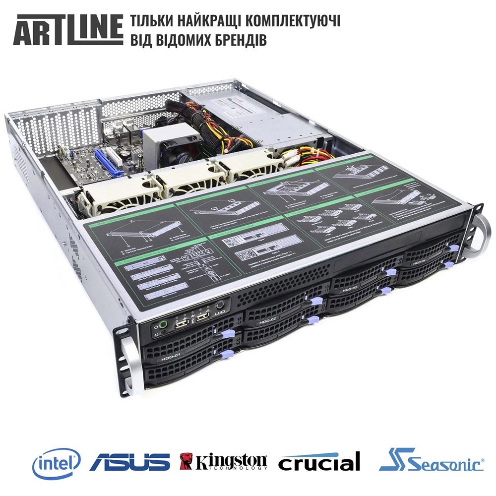 Фото Сервер ARTLINE Business R35 (R35v57)