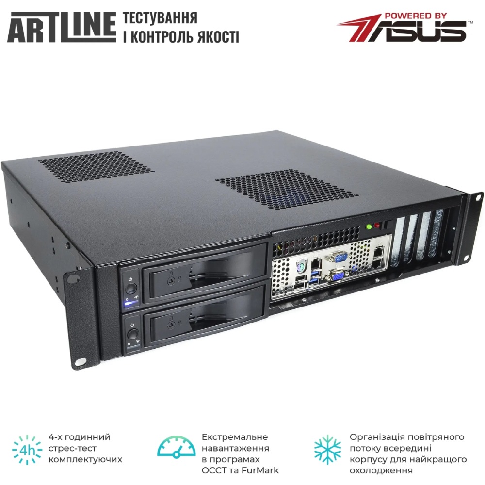 Сервер ARTLINE Business R37 (R37v103) Серія процесора Intel Xeon