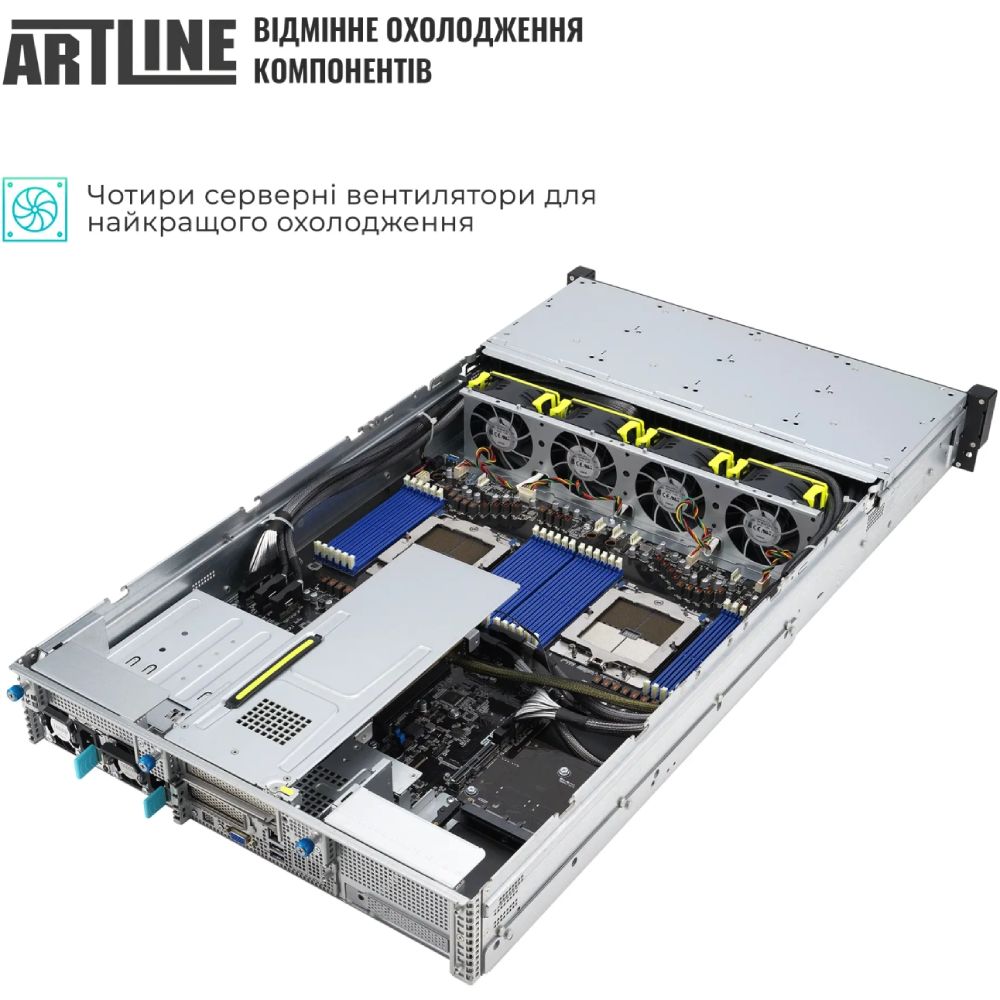 Сервер ARTLINE Business R83 (R83v14) Серія процесора AMD EPYC