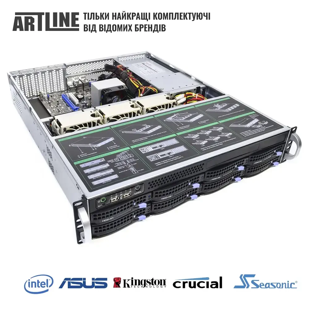 Покупка Сервер ARTLINE Business R37 (R37v82)