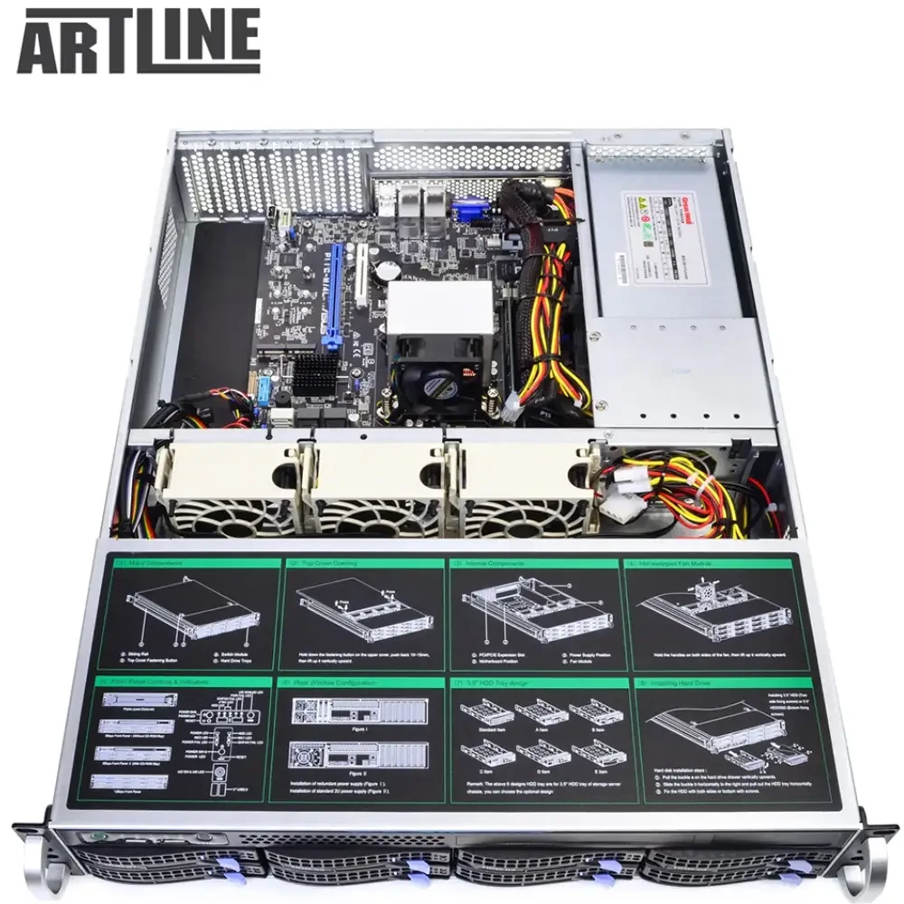 Зовнішній вигляд Сервер ARTLINE Business R37 (R37v82)