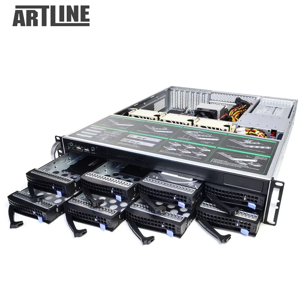 Сервер ARTLINE Business R37 (R37v85) Кількість ядер 8