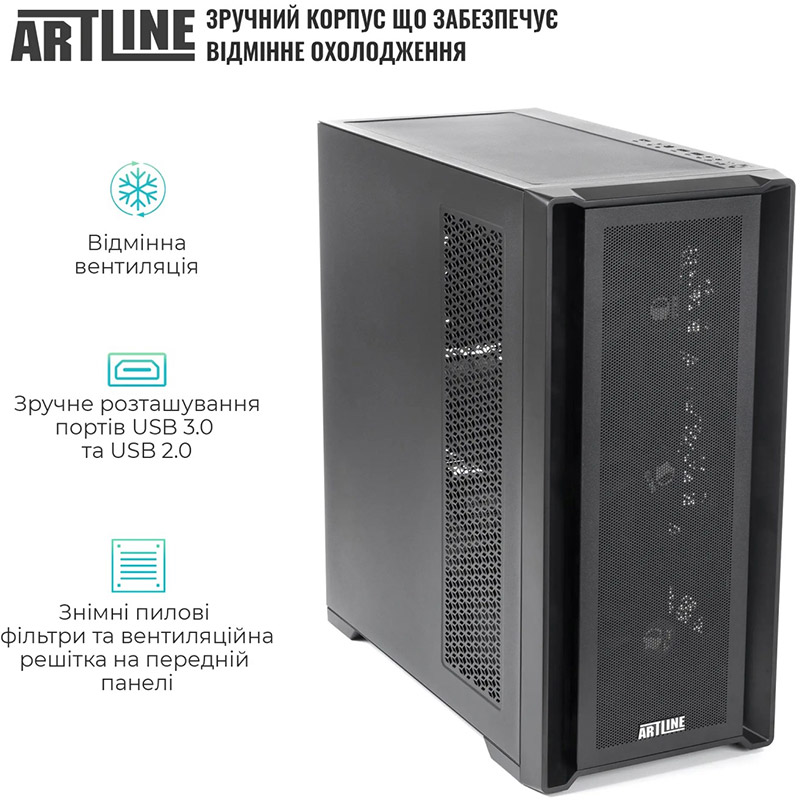 Сервер ARTLINE Business T81 (T81v25) Количество ядер 64