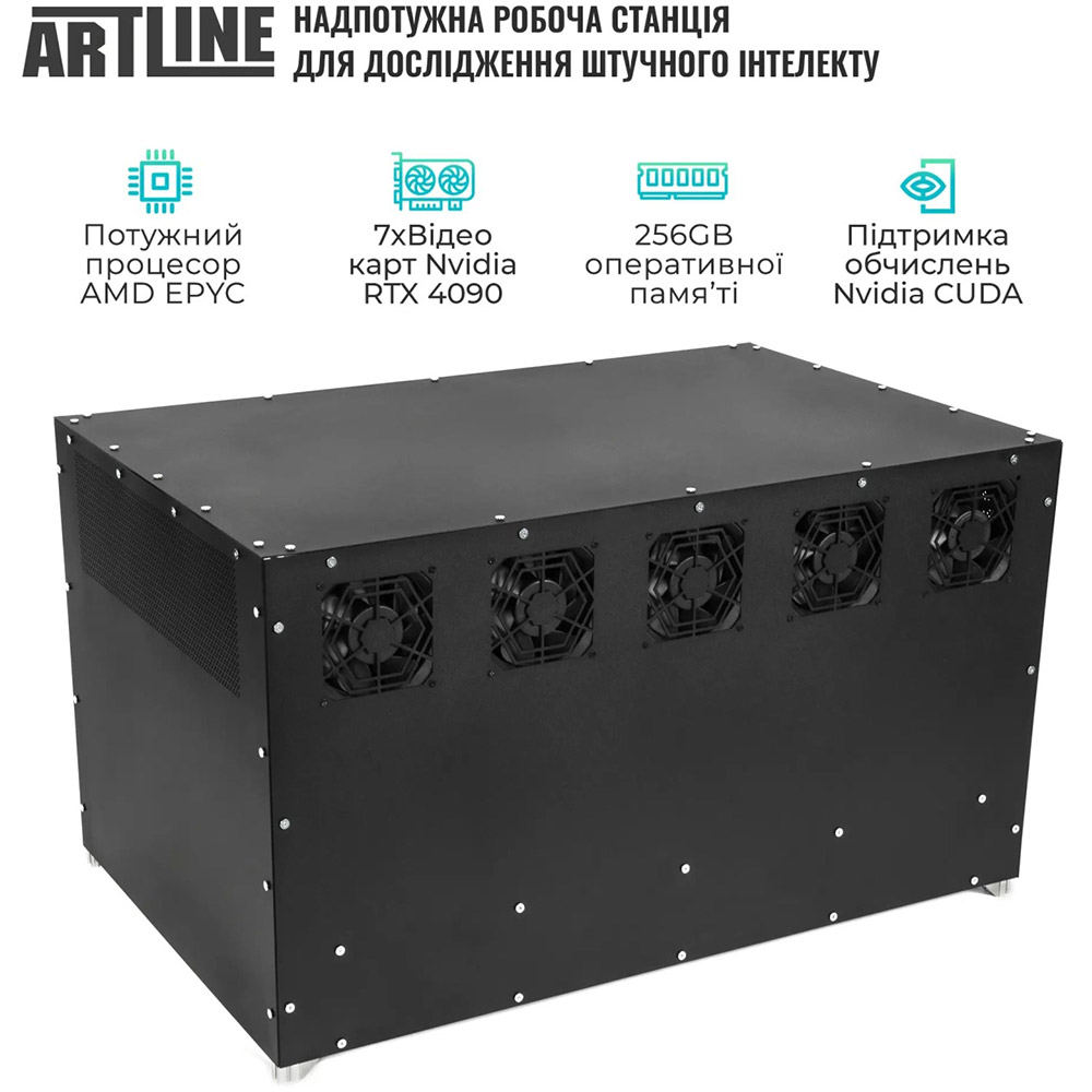 Сервер ARTLINE Business R99 (R99v01) Модель процесора 7313P