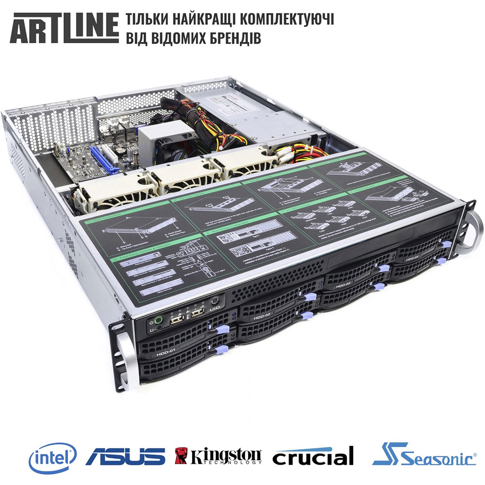 В інтернет магазині Сервер ARTLINE Business R37 (R37v38)