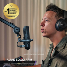 Микрофонная стойка STEELSERIES Boom Arm для стрим микрофонов Alias/Alias Pro Black (60474)
