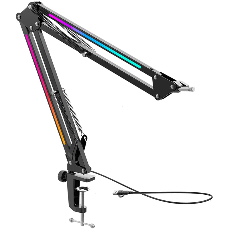 Стойка пантограф FIFINE BM38 RGB Black