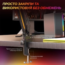 Стойка пантограф FIFINE BM38 RGB Black