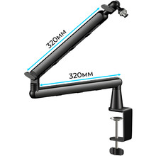 Мікрофонна стійка OFFICEPRO SA144B Black