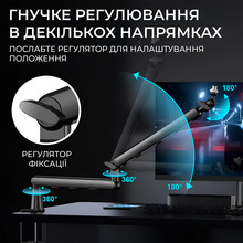 Мікрофонна стійка OFFICEPRO SA144B Black