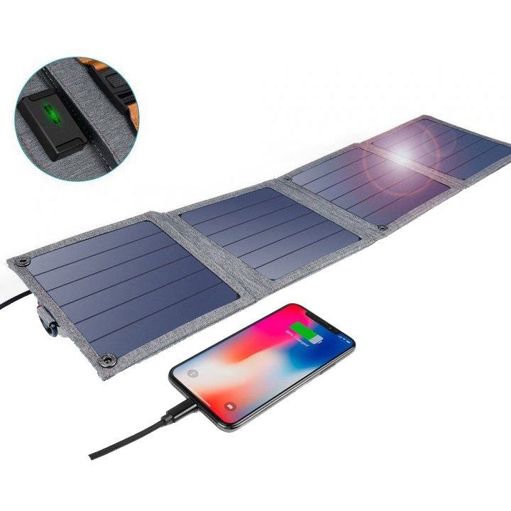 Солнечная панель для УМБ CHOETECH 14W SB (SC004) - в интернет-магазине ...