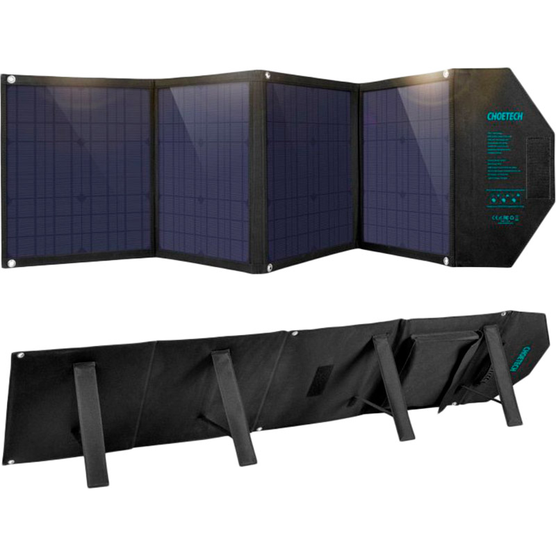 Солнечная панель для УМБ CHOETECH 80W (SC007) Подходит для зарядки смартфонов