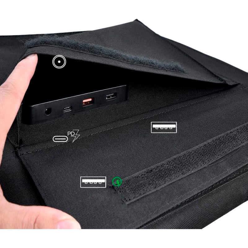 Солнечная панель для УМБ CHOETECH 80W (SC007) Ток 2.4